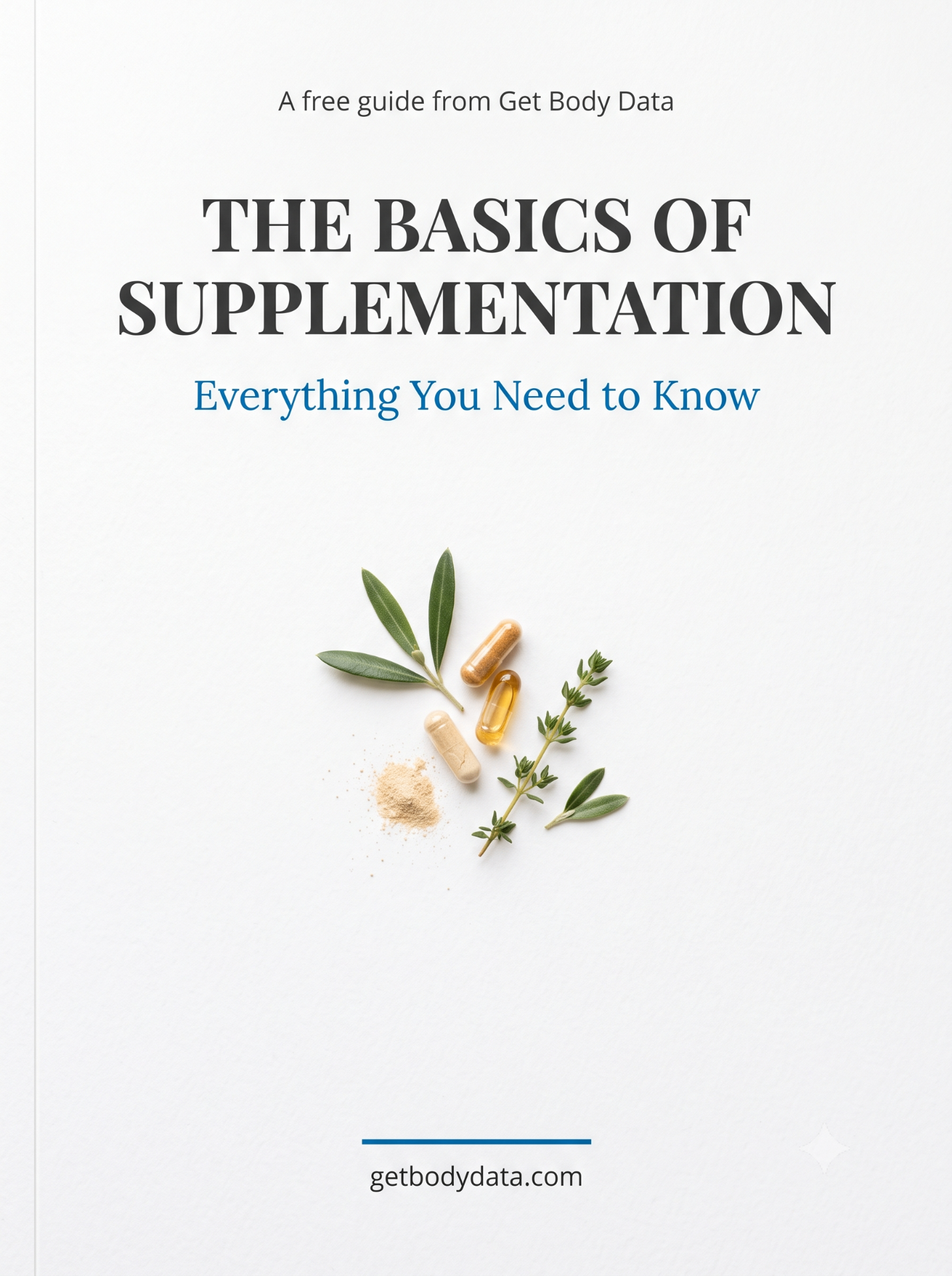 The Basics of Supplementation guide cover